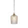 Chy Chain Hung Pendant Shown With 9" Textured Glass