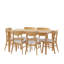 Ensemble de salle à manger rectangulaire L 59,1 po x l 35,4 po Chennault-36823220