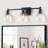 3-light Vanity Light With Hammered Glass Shades-184287393