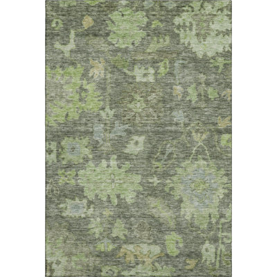 Premium Machine Washable Konopka AMF1108 Global Rug