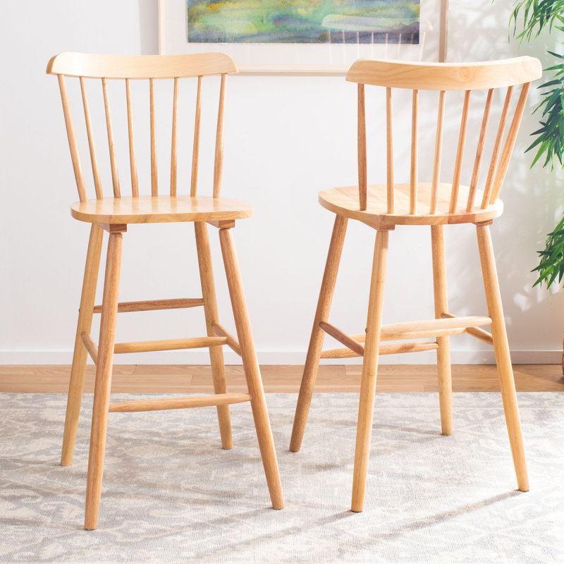 Tabouret Cerian, Tabouret de bar (siège d'une hauteur de 30 po), Brun clair