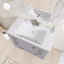 Ensemble de meuble-lavabo autoportant 36 po avec comptoir en céramique 36 po-500601525