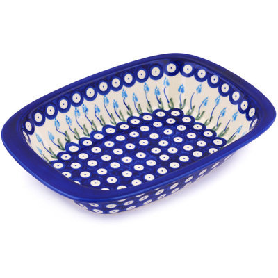 The Holiday Aisle® Rousey Rectangle Stoneware Baker Bakeware