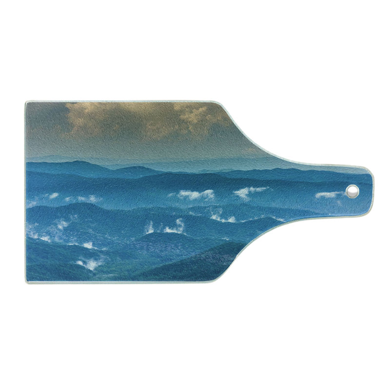 Planche à découper en verre trempé d'Ambesonne