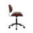 Flara Faux Leather Mid-Century Office Chair-242207876