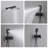 Single-Handle Dual-Head Rain Shower System Shower Faucet And Handheld Shower Set (Including Valve)-116625980
