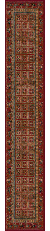 Abbeville Oriental Wool Area Rug, Runner 67 x 275cm