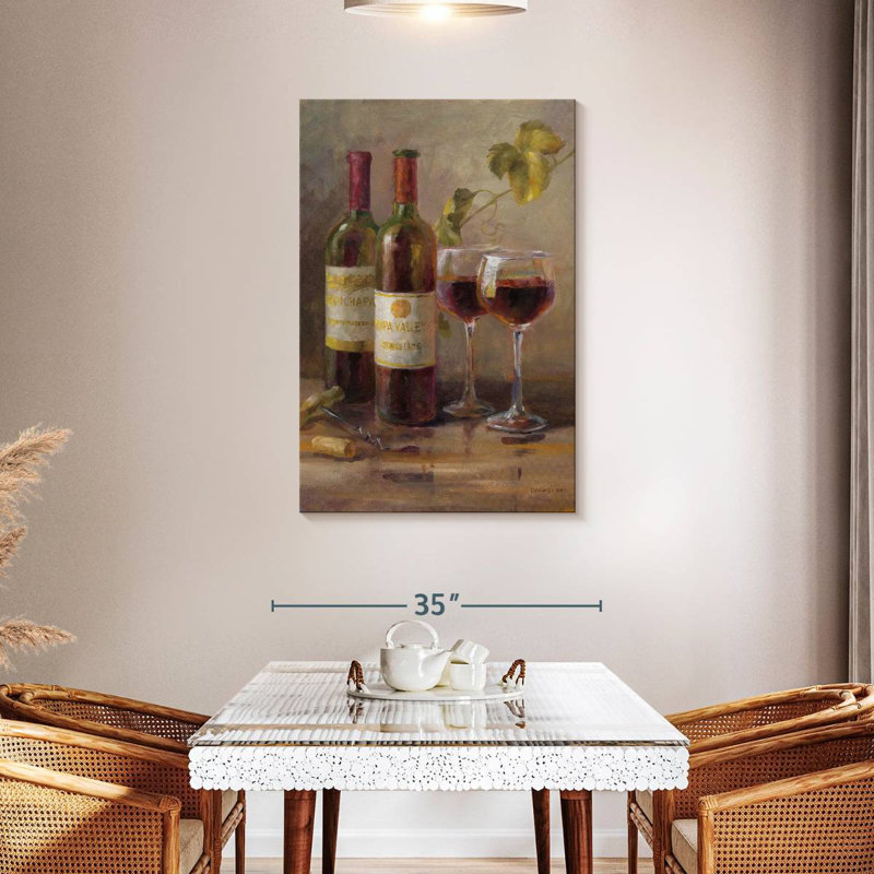 Yarlin Opening The Wine, 45" H x 30" W