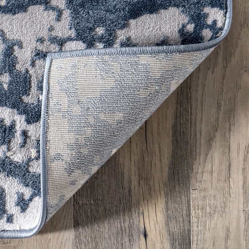 Chastin Modern Abstract Area Rug, Rectangle 3' x 5'