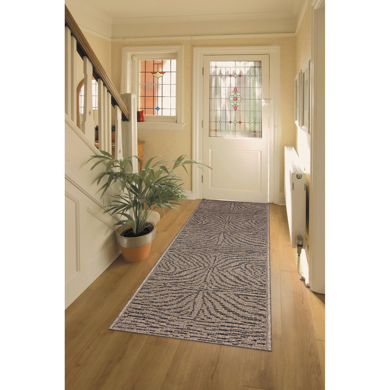 Tapis intérieur / extérieur Milenka, Tapis de couloir 1 pi 11 po x 7 pi 6 po