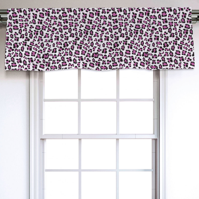 Sateen Ruffled Window Valance