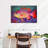 Brampt Red Snapper Fish And Abstract Bubbles-107684364