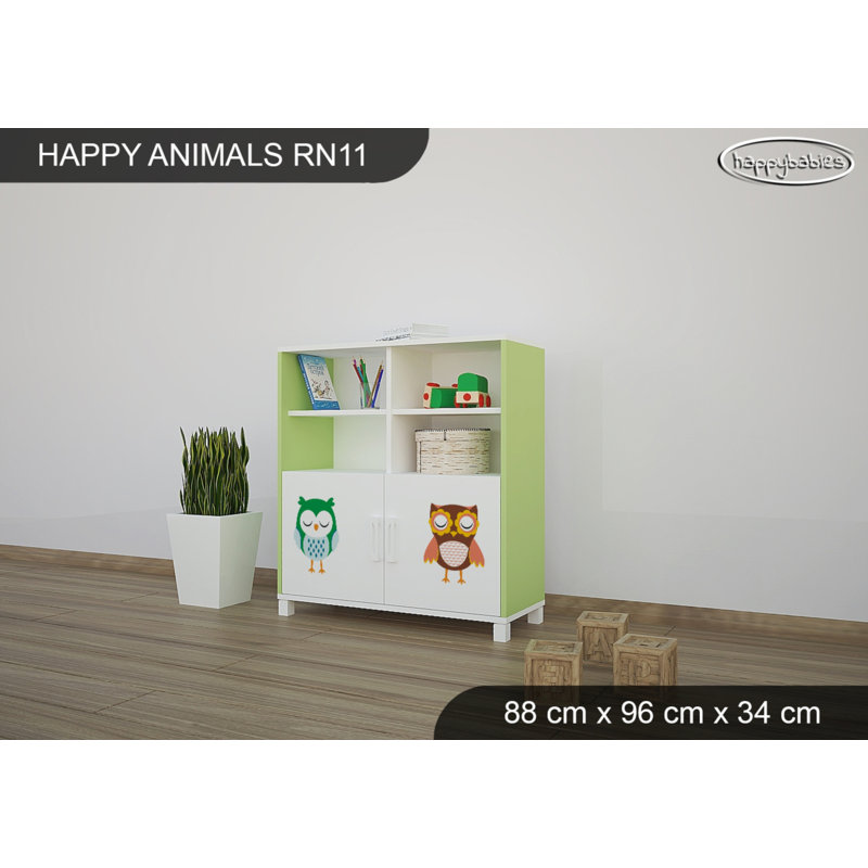 88cm W Kids Cube, Green