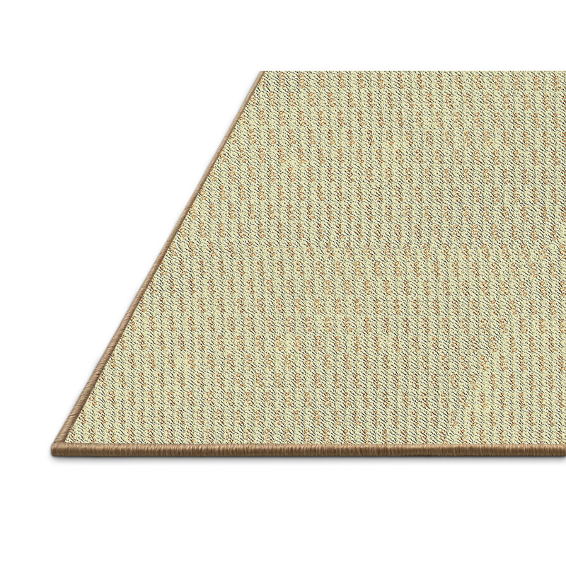 Tapis vert clair Power Loom, Rectangle 5 pi x 7 pi