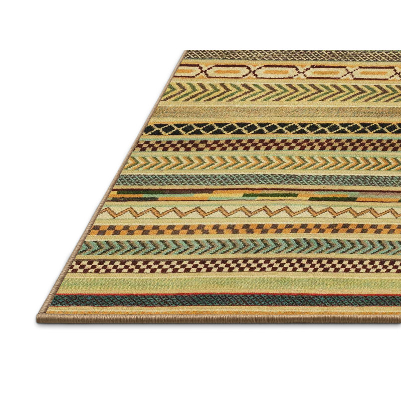 Abstract Indoor Rug, Rectangle 5' x 8'