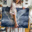 Toile, un majestueux aigle blanc survole un ciel tourbillonnant, art mural-12091565