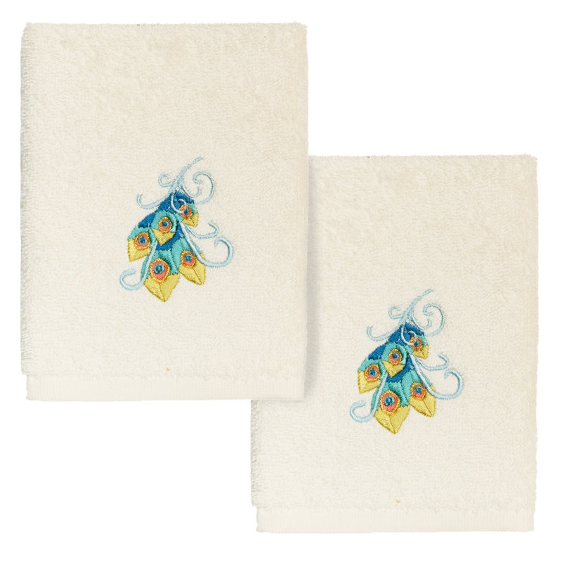 100% Turkish Cotton Washcloth, Cream