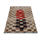 One-of-a-Kind Rectangle 3'6"x5'6" Hand Knotted Area Rug