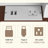 Farmhouse Vanity Desk With Sliding Mirror,Lights And Charging Station,Makeup Table Desk With Dimmable Led Light,Vanity Makeup Table With Sponge Soft Stool,White+Brown Finish