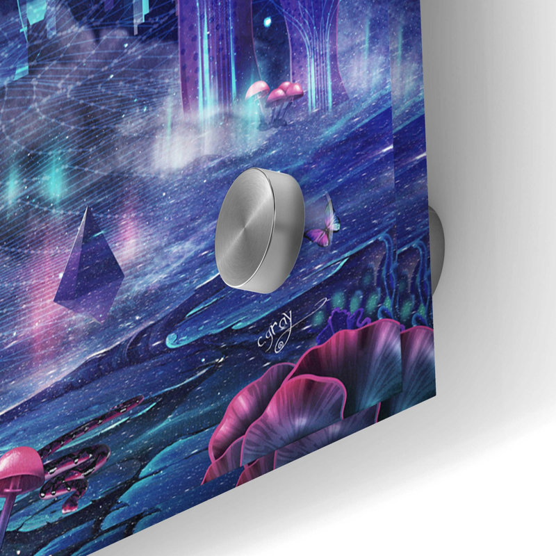 'Quest for the Peak Experience' by Cameron Gray, Acrylic Glass Wall Art, 24" H x 48" W x 0.2" D
