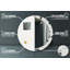 Huldar Glass Flat Wall Mirror