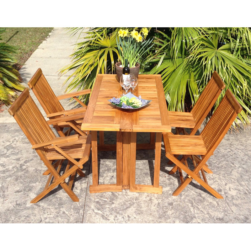 California Outdoor Teak Dining Armchair