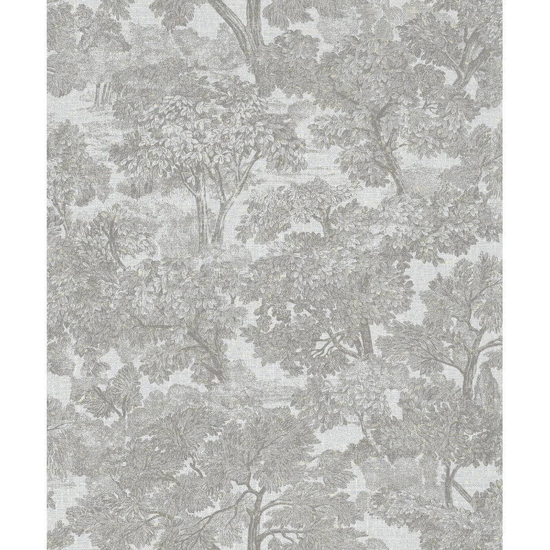 Rouleau de toile Dense Tree, Noir