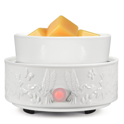 Wax Melt Warmer for Scented Wax,Ceramic Wax Warmer Fragrances Candle Oils
