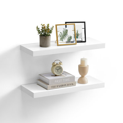 Ensemble de deux tablettes murales