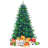 Lighted Pine Christmas Tree-650717333