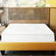 Matelas à ressorts ensachés blanc simple 9 po - Rembourrage en mousse. Mouvement minimal pour un meilleur sommeil. Support avec mousse haute. Housse en tricot doux. . Support de bord. Compressé et roulé. Convient à différents types de lit