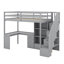 Lit mezzanine simple avec bureau et tiroirs-1006446837