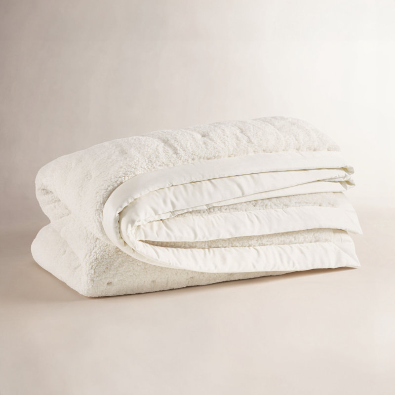 Marshmallow Comforter, Full/Queen Quilt, Ivory