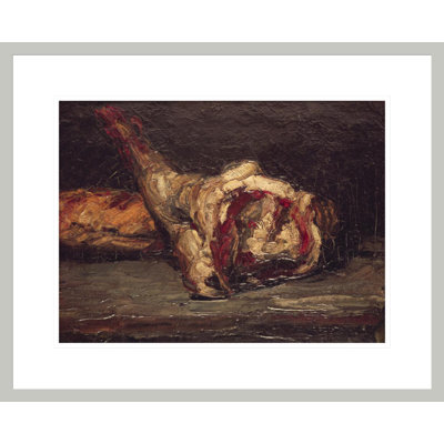 Nature morte à la patte de mouton et de pain par Paul Cézanne