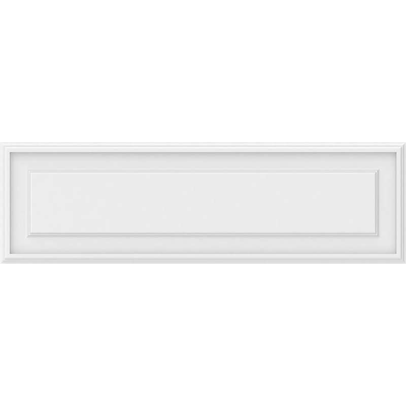 Legacy Raised Decorative Wall Panel, 12"H x 40"W x 0.63"D