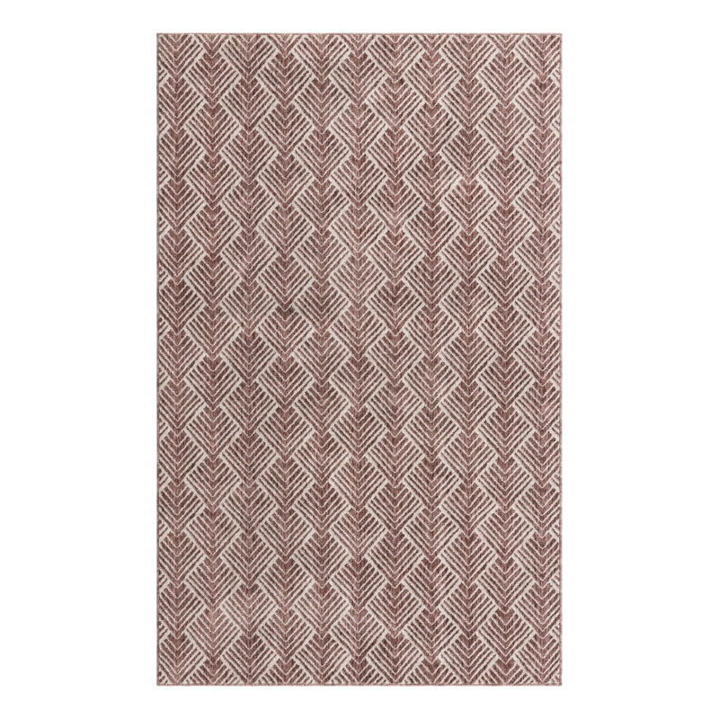 Jera Geometric Indoor Rug, Rectangle 5'3" x 8'