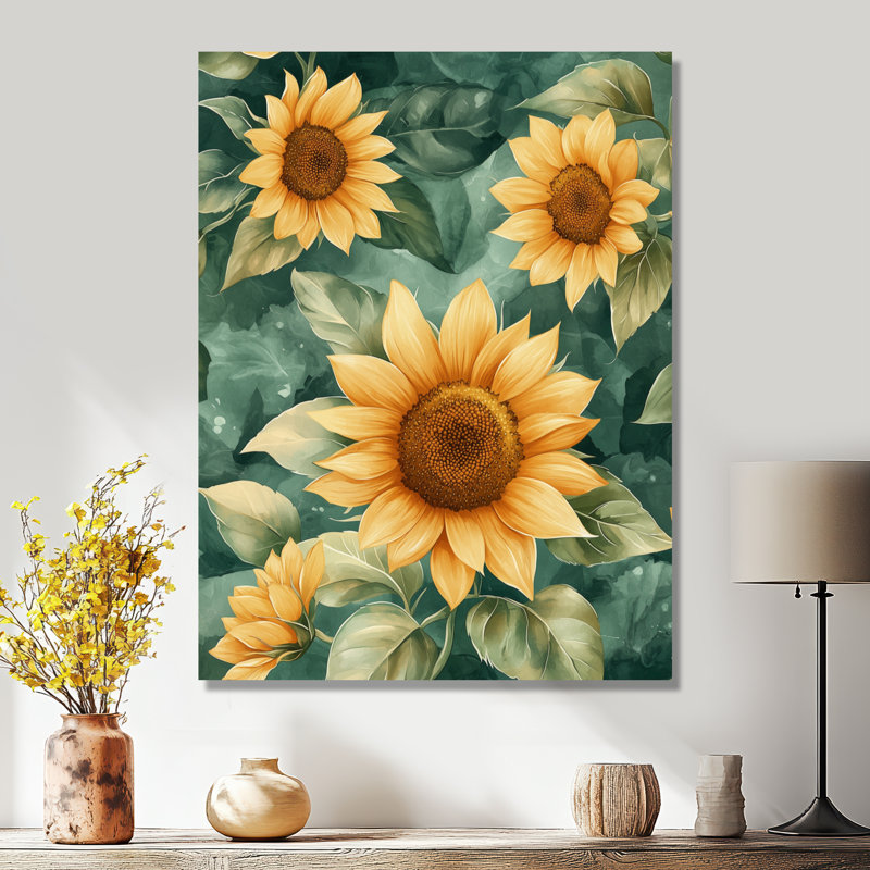 Dorianna - impressions murales florales, Toile tendue, Ne s’applique pas, H 20 po x l 12 po