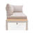 Brix 67.79'' Wide L-Shaped Wood Patio Sectional with Cushions-100025358