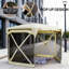 Tente escamotable 11 x 11 pi avec toit amovible
