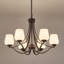 Lustre classique / traditionnel à 6 lumières à intensité variable-1225535755