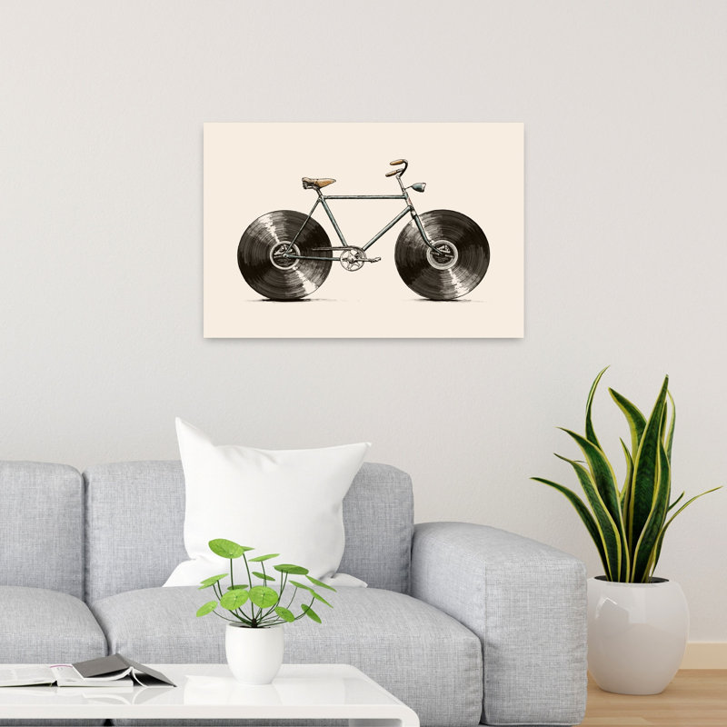 Reproduction d'art mural rétro en vinyle rétro, 24" H x 36" W