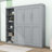 Goudelock Wood Murphy Bed with Shelves and Headboard-1865809058-1865809059