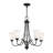 Bullis 5 - Light Steel Dimmable Chandelier-1132573849