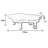 Nordic light luxury three-legged solid wood cloud-shaped coffee table, living room side table (original wood color)-464669245-419345575