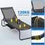 Chaise longue d'extérieur en polyrésine-118316414