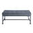 Brantley Upholstered Bench in Gray