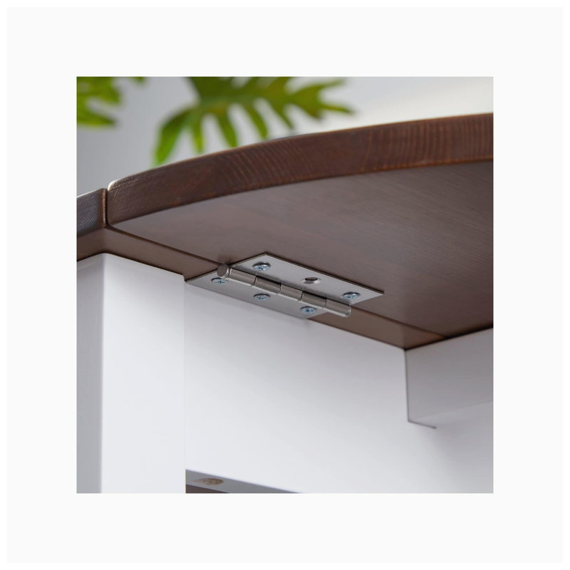 55.1 " Extendable with Solid Wood Base Dining Table