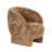Natural Vegan Shearling Accent Chair-1789258080