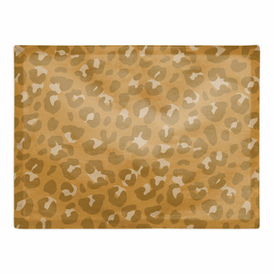 Napperon en coton 14 po Leopard