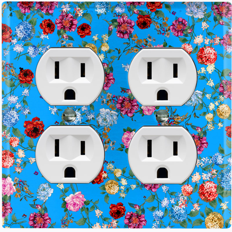 Landscape & Nature 2 - Gang Duplex Outlet Standard Wall Plate